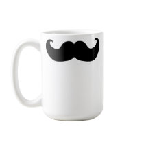 Black Mustache Mug