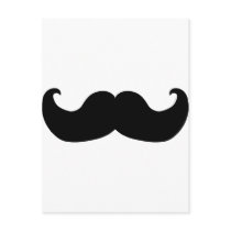 Black Mustache Postcards
