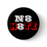 Black N8 H8TE Pin buttons