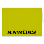 BLACK-N-GOLD FOREVER! GREETING CARDS