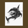 Black n White Shark