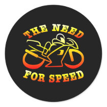 Black Need For Speed Sticker