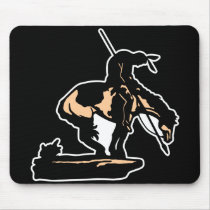 Black New End Of Trail Mouse Pads