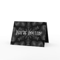 Black Night Invitation cards by Customizables Black Night Invitation cards