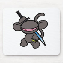 Black Ninja Claw-No Words mousepads by OmanLegend Black Ninja Claw-No Words mousepads