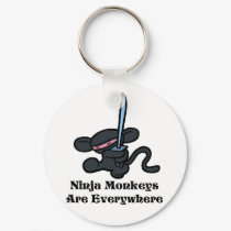 Black Ninja Kick keychains by OmanLegend Black Ninja Kick keychains