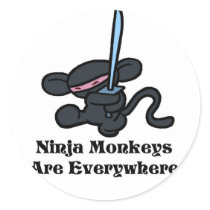 Black Ninja Kick stickers by OmanLegend Black Ninja Kick stickers