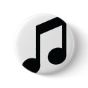black note icon buttons
