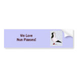 Black Nun 1973 Bumper Stickers