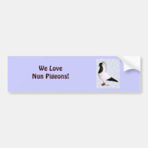Black Nun 1973 Bumper Stickers