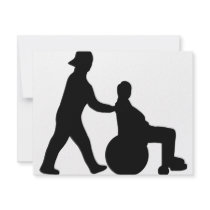 black nurse icon invitations