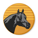 black ochre horse magnets by littlethings black ochre horse magnets