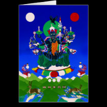 Black Ögyen Chenrezigs [card] cards