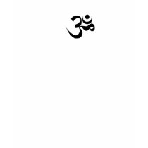 Black OM T-shirt by rainbowdharmakids Black OM T-shirt