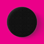 Black on Black Pinback Button