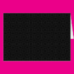 Black on Black Greeting Cards