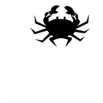 black on black fighting crab t-shirts by grilled_cheese_tees black on black fighting crab t-shirts