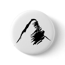 Black on White Button