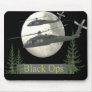 black ops military helicopter mousepad