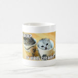 Black or with Cream Mug