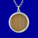 BLACK ORANGE LIQUORICE POPSICLE TIGER STRIPES BACK necklaces