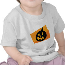 Black & Orange Pumpkin t-shirts by alternateworlds Black & Orange Pumpkin t-shirts