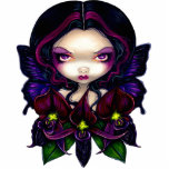 Black Orchid Fairy - gothic fairy Photo Sculpture Black Orchid Fairy - gothic fairy Photo Sculpture