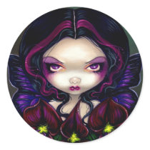"Black Orchid Fairy" Sticker by strangeling "Black Orchid Fairy" Sticker
