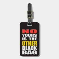 Black Other Black Bag Luggage Tag