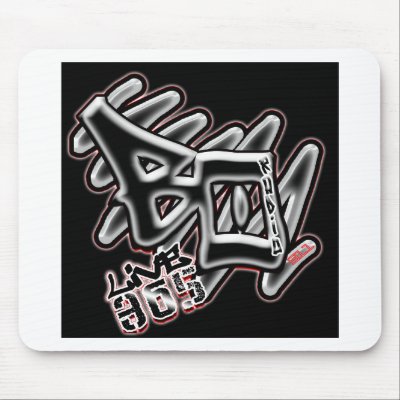 Black Out Radio Mouse Pad by RoskiLE