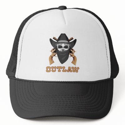 Black Outlaw Hat by EvilSkull