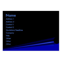 Black Page Curl Profile Card Business Card Templates