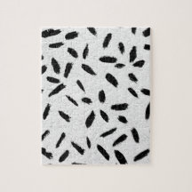 black paint strokes jigsaw puzzles