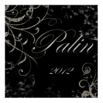 Black Palin 2012 Poster posters