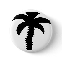 black palm tree icon buttons