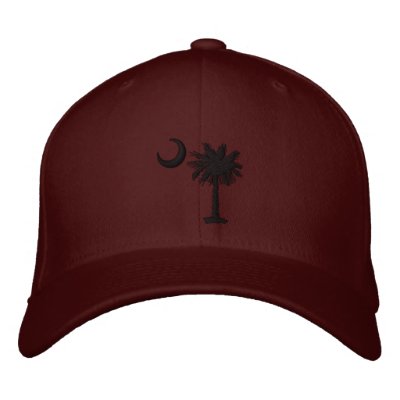 Black Palmetto Embroidered Hat Black Palmetto Embroidered Hat