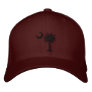 Black Palmetto Embroidered Hat