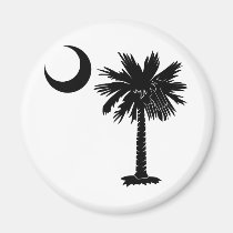 Black Palmetto magnets