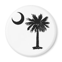 Black Palmetto magnets