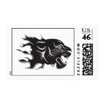 Black Panther Blue Eyes Stamps