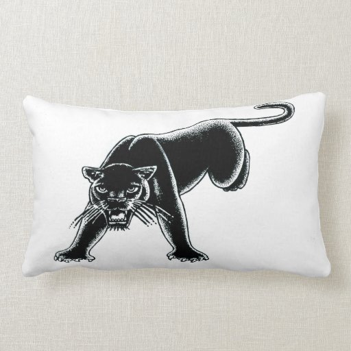 Black Panther Pillow Zazzle