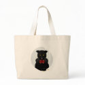 Black Panther Ripping Through bags