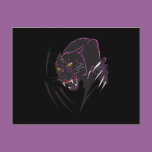 black panther tribal design