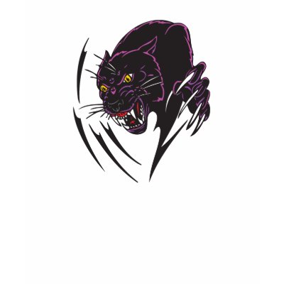 black panther tribal design
