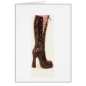 Black Patent Lace-up Boot cards