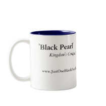 'Black Pearl' Full Plume mugs
