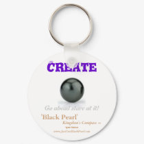'Black Pearl' What are you staring at? keychains