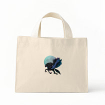 Black Pegasus and Blue Moon Bag by Lotacats Black Pegasus and Blue Moon Bag