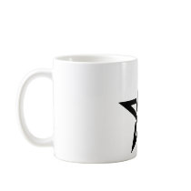 black pentacle pentagram devil 666 mugs