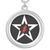 Black Pentagram necklaces